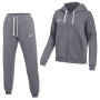 Combinaison De Jogging Nike Park 26 Fleece Gilet Pour Femmes, gris foncé et blanc