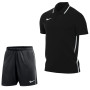 Ensemble d'entraînement polo Nike Dri-FIT Park 26 noir et blanc