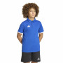 Polo adidas Entrada 26 pour Enfants, bleu et blanc