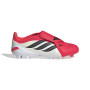 adidas Predator League FT Gras Voetbalschoenen (FG) Kids Rood Wit Zwart