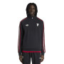 adidas Manchester United Originals Trainingstrui 1/4-Zip Zwart Wit Rood