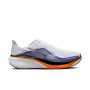 Nike Air Zoom Pegasus 42 Hardloopschoenen Wit Zilver Oranje Donkerpaars