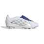adidas Predator Club FT Gras / Kunstgras Voetbalschoenen (MG) Kids Wit Zilver Blauw Rood