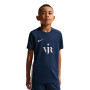 Nike Vinicius Jr Academy Trainingsshirt Kids Donkerblauw Lichtroze Zilver