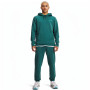 Under Armour Icon Fleece Joggingpak Hooded Donkergroen