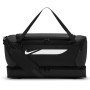 Sac de football Nike Academy Team F26 avec compartiment à chaussures de taille moyenne, noir et blanc