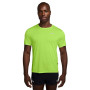 Nike Miler Breathe Trainingsshirt Felgroen Zilver