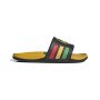 adidas Adilette Jamaica Slides Black Yellow Red