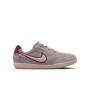 Nike Tiempo Streetgato Premium Street Football Shoes Kids Grey White Burgundy