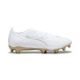 PUMA Ultra 6 Match Gazon Naturel Artificiel (MG) Blanc Doré