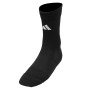 Chaussettes rembourrées adidas Crew noires et blanches