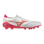 Mizuno Morelia Neo IV Beta Elite Grass Football Boots (FG) White Pink Orange