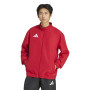 adidas Entrada 26 Presentatie Trainingsjack Rood Wit