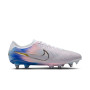 Nike Tiempo Legend 10 Elite IJzeren-Nop Voetbalschoenen (SG) Pro Player Grijs Blauw Roze