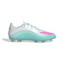 adidas F50 Messi League Grass/Artificial Grass Football Boots (MG) White Turquoise Pink