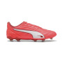 PUMA King Pro Gras / Kunstgras Voetbalschoenen (MG) Rood Wit