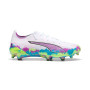 PUMA Ultra 6 Ultimate Brilliance Gras Voetbalschoenen (FG) Dames Wit Paars Blauw