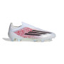 adidas F50 Lamine Yamal Elite Laceless Grass Football Boots (FG) White Bright Red Black