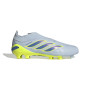 adidas Predator League Veterloze Gras Voetbalschoenen (FG) Kids Lichtblauw Blauw Geel