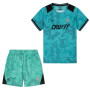 Cruyff Defense Zomerset Kids Turquoise Zwart