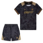 Cruyff Defense Zomerset Kids Zwart Goud