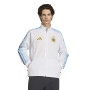 adidas Argentina Anthem Training Jacket 2026-2028 White Gold Blue