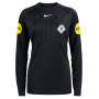 Nike KNVB Scheidsrechtersshirt 2026-2028 Lange Mouwen Dames Zwart Wit