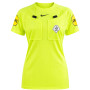 Nike KNVB Scheidsrechtersshirt 2026-2028 Dames Neongeel Zwart