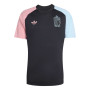 adidas België Pre-Match Trainingsshirt 2026-2028 Zwart Lichtblauw Roze