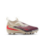 Nike Phantom 6 High Academy Gras / Kunstgras Voetbalschoenen (MG) Kids Gebroken Wit Bordeauxrood Rood