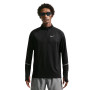 Nike Miler UV Training sweater 1/4-Zip Black Silver