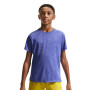 Chemise d'entraînement Nike Miler pour Enfants, violet et argent