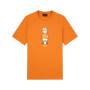 Cruyff Avatar T-Shirt Oranje Wit