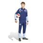adidas Ajax Presentation Tracksuit 2026-2027 Dark Blue Light Blue