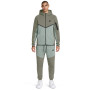 Nike Tech Fleece Sportswear Trainingspak Grijsgroen Lichtgrijs Zwart