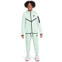 Nike Tech Fleece Sportswear Trainingspak Kids Lichtgroen Zwart