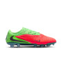 Nike Phantom 6 Low Haaland Elite Gras Voetbalschoenen (FG) Felgroen Rood Zwart