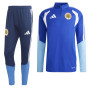 adidas FFK Curacao Trainingspak 1/4-Zip 2026-2028 Blauw
