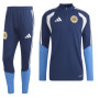 adidas FFK Curacao Trainingspak 1/4-Zip 2026-2028 Donkerblauw