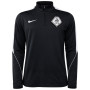 Nike KNVB Scheidsrechters Trainingstrui 1/4-Zip 2026-2028 Zwart Wit