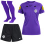 Nike KNVB Scheidsrechterstenue 2026-2028 Dames Paars Zwart