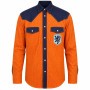 FC88 Netherlands Cowboy Blouse Orange Dark Blue Light Blue
