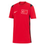 Nike Turkije Academy Pro Trainingsshirt 2026-2028 Kids Rood Zwart Wit