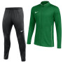 Survêtement Nike Dri-FIT Park 26 à fermeture éclair intégrale pour Enfants, vert foncé, noir