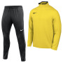 Survêtement Nike Dri-FIT Park 26 à fermeture éclair intégrale pour Enfants, jaune et noir