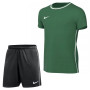 Nike Dri-FIT Park 26 Trainingsset Kids Donkergroen Zwart