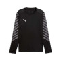 Maillot de gardien de but à manches longues PUMA TeamLiga26 noir et blanc