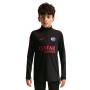 Nike Paris Saint-Germain Strike Trainingstrui 1/4-Zip 2026-2027 Kids Zwart Felrood Donkerblauw