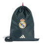 adidas Real Madrid Sac de Gym Vert Foncé Blanc Rose