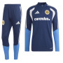 adidas FFK Curacao Trainingspak 1/4-Zip 2026-2028 Sponsors Donkerblauw